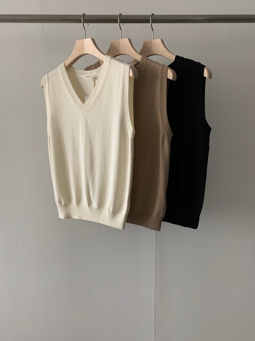 MONIQUE韓國代購㊣女士新品25秋冬真品職業時尚吊帶背心絲綢MONIQUE吊帶/背心