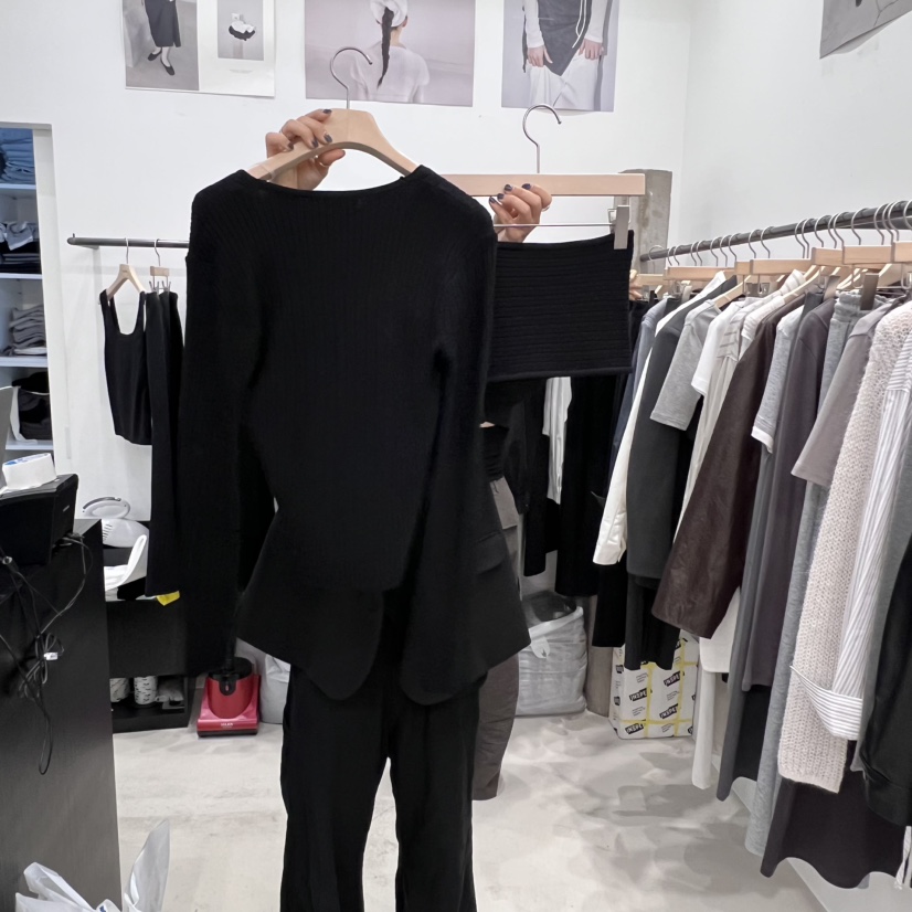 RECOVER韓國直郵㊣女士新品熱賣休閑人氣時尚職業套裝套裝開衫RECOVER/MOMENT套裝