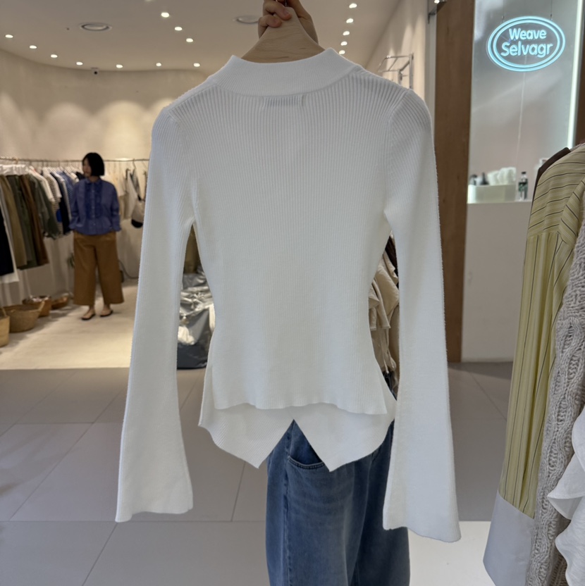 RENDER東大門㊣代購女裝新品人氣時尚真品25秋冬休閑針織衫RENDER針織衫