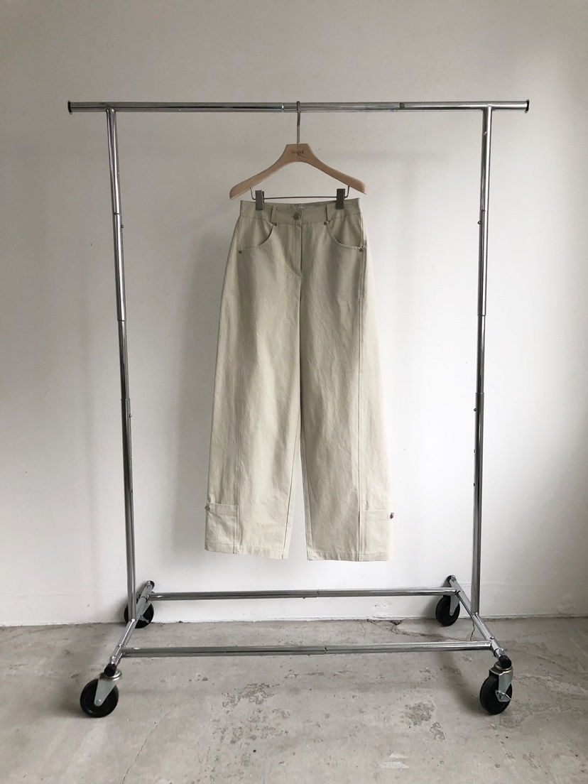 NWEOL韓國代購㊣女士新品25秋冬推薦真品人氣時尚職業休閑褲NWEOL休閑褲圖色1