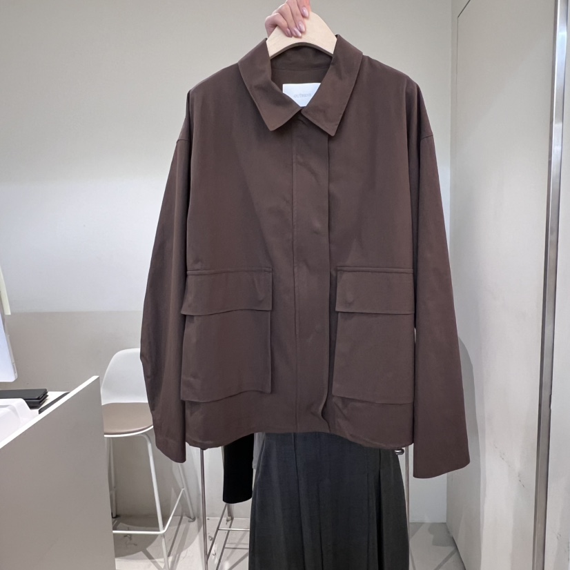 OUTRENE東大門㊣直郵女士新款休閑熱賣真品推薦25秋冬人氣夾克OUTRENE夾克圖色1