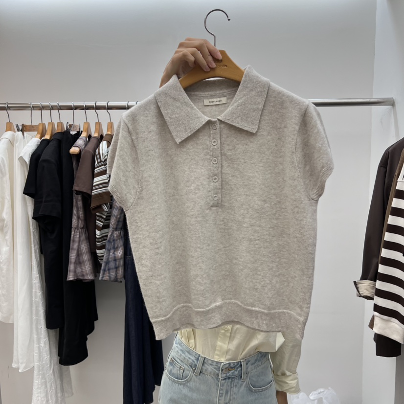 DRESS ROOM韓國直郵㊣女士新款休閑職業推薦真品熱賣針織衫DRESS ROOM針織衫圖色3