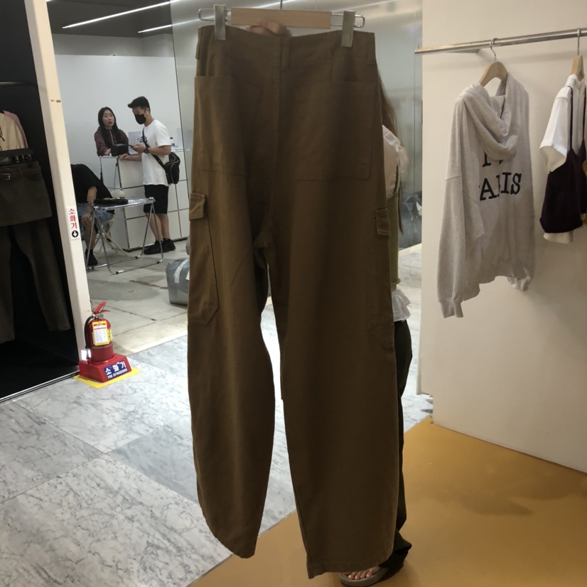 DE VENTI東大門㊣實拍女士新款人氣25秋冬職業休閑褲工裝褲DE VENTI休閑褲