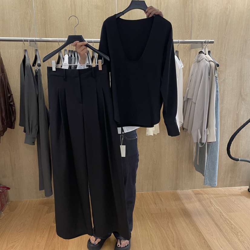 LEFANCY韓國直郵㊣女士新品熱賣真品25秋冬人氣推薦職業套裝LEFANCY套裝圖色2
