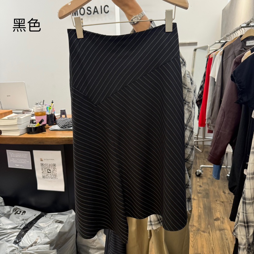 MOSAIC韓國代購㊣女裝新款人氣真品推薦熱賣時尚半身裙中短裙MOSAIC半身裙/中短裙圖色2