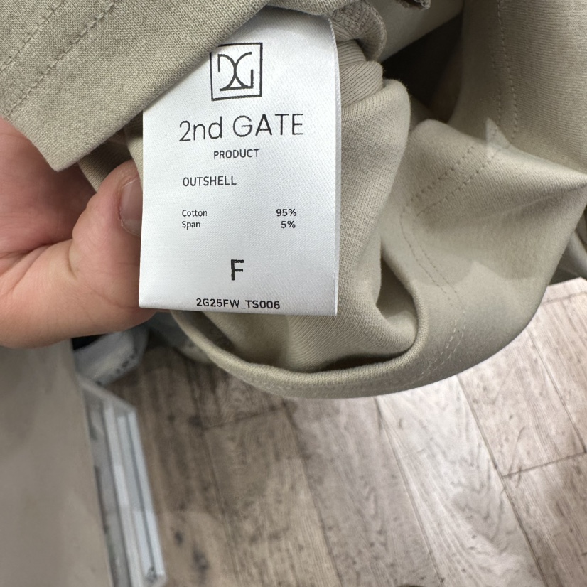 2ND GATE東大門㊣直郵女裝新品推薦職業真品25秋冬時尚T恤2ND GATET恤