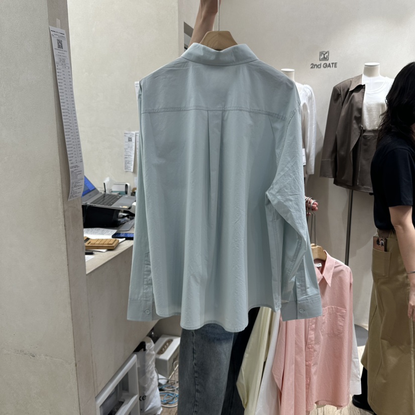2ND GATE東大門㊣直郵女士新款真品休閑時尚推薦襯衫蕾絲衫2ND GATE襯衫/蕾絲衫
