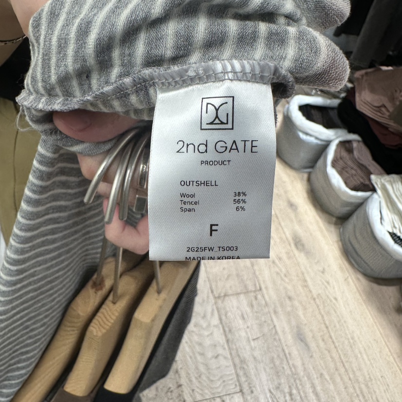2ND GATE韓國直郵㊣女士新品真品推薦休閑人氣時尚長袖T恤2ND GATE長袖T恤