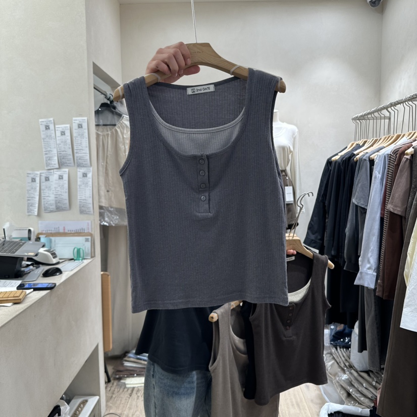 2ND GATE東大門㊣代購女士新品真品人氣熱賣時尚推薦吊帶背心2ND GATE吊帶/背心圖色2