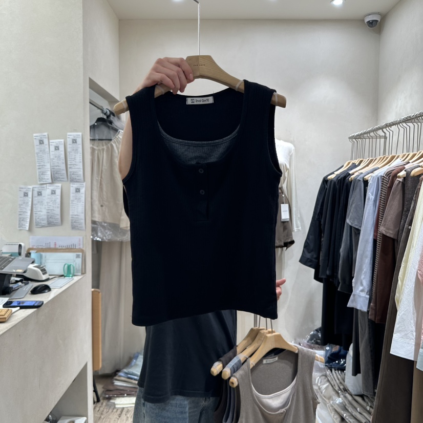 2ND GATE東大門㊣代購女士新品真品人氣熱賣時尚推薦吊帶背心2ND GATE吊帶/背心圖色4