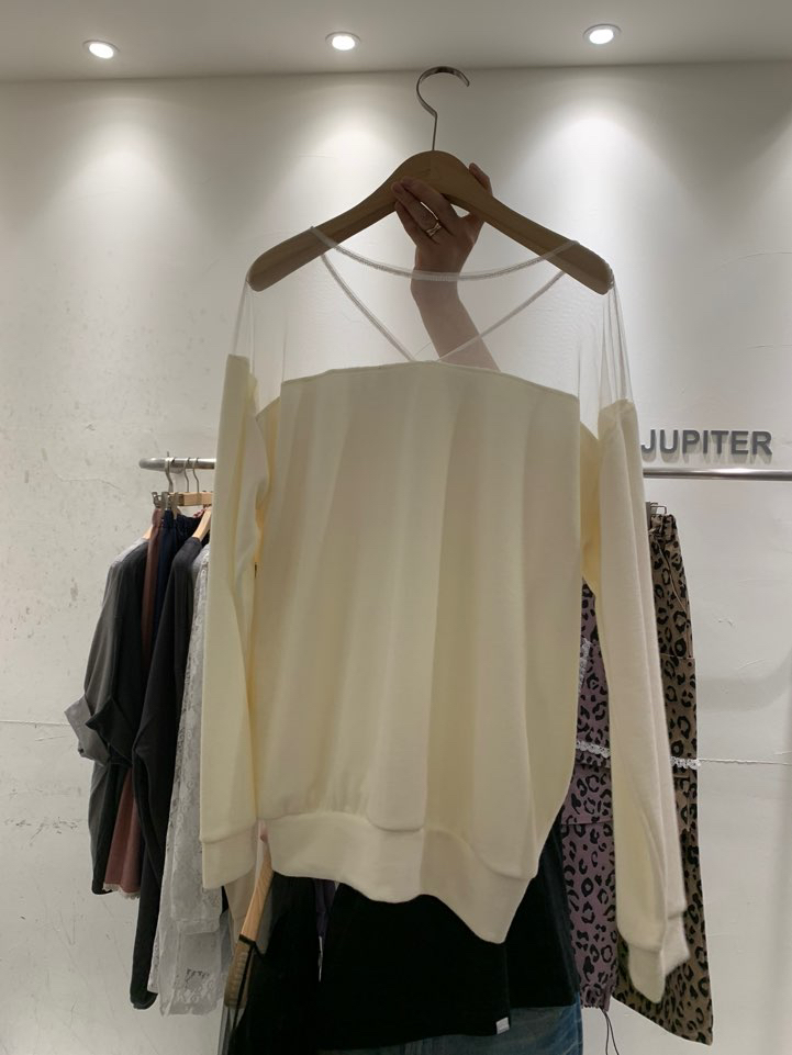 JUPITER東大門㊣代購女裝新品推薦真品25秋冬人氣襯衫蕾絲衫JUPITER襯衫/蕾絲衫