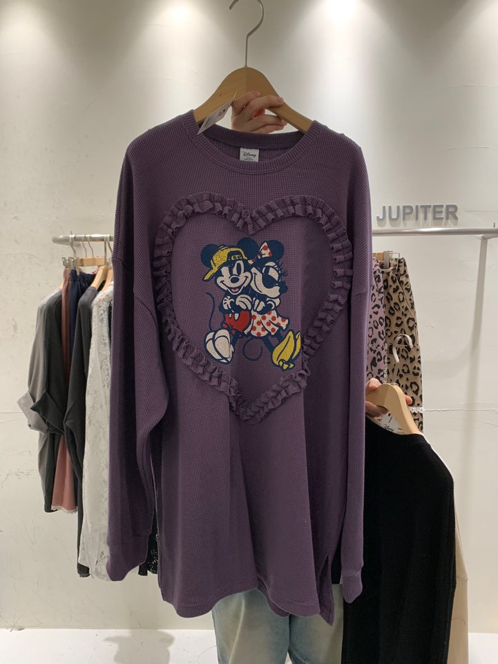 JUPITER東大門㊣實拍女裝新款25秋冬時尚熱賣推薦真品長袖T恤JUPITER長袖T恤圖色3
