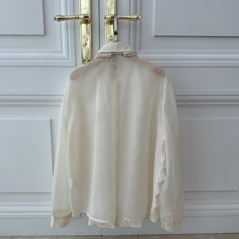 JENNY 1976東大門㊣代購女士新款時尚25秋冬襯衫蕾絲衫不含飾品JENNY 1976襯衫/蕾絲衫
