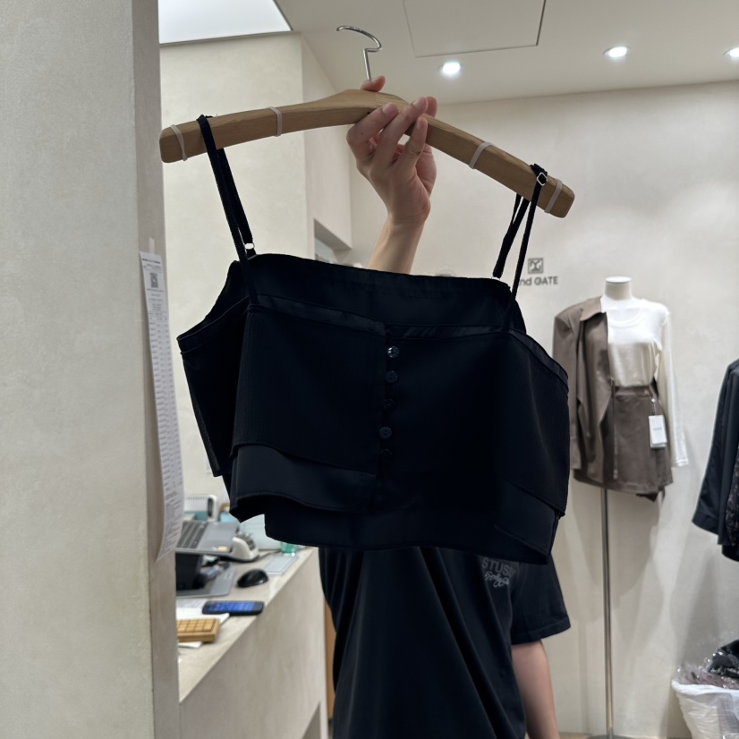 2ND GATE韓國直郵㊣女士新品真品人氣時尚吊帶背心不含內搭2ND GATE吊帶/背心圖色2