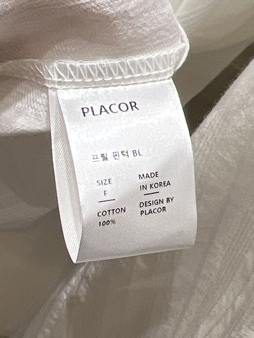 REGULARLY/PLACOR東大門㊣直郵女士新品休閑襯衫蕾絲衫荷葉邊REGULARLY/PLACOR襯衫/蕾絲衫