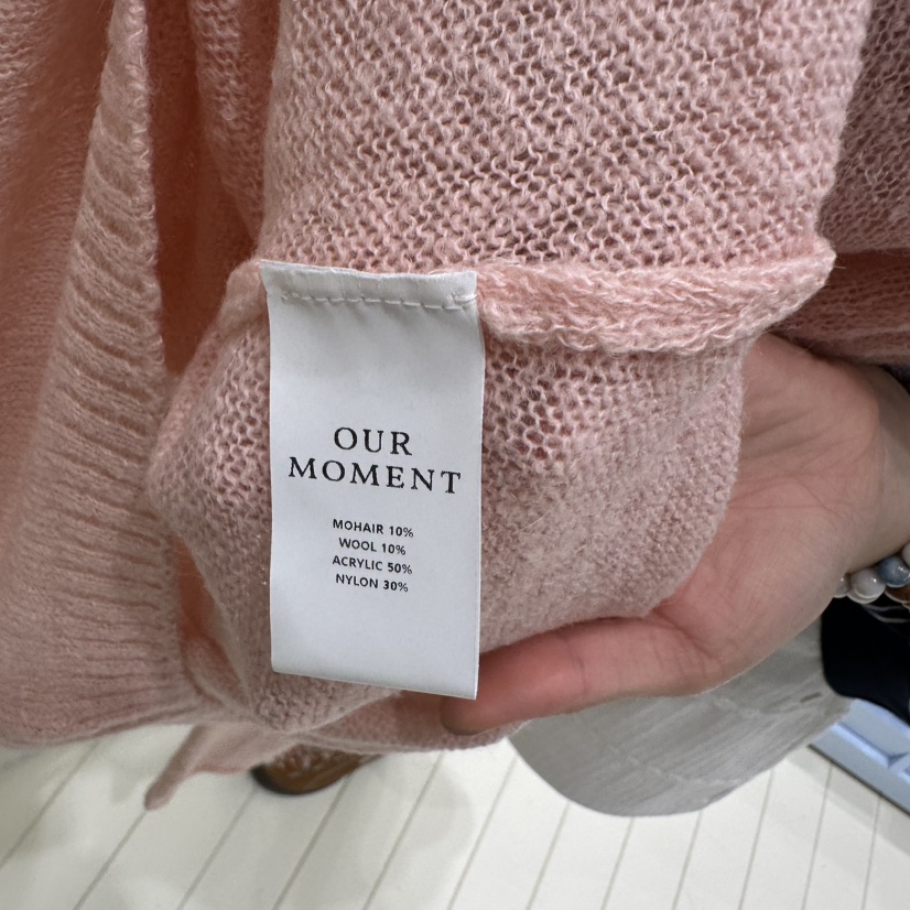OURMOMENT東大門㊣實拍女裝新款職業熱賣推薦25秋冬休閑針織衫OURMOMENT針織衫