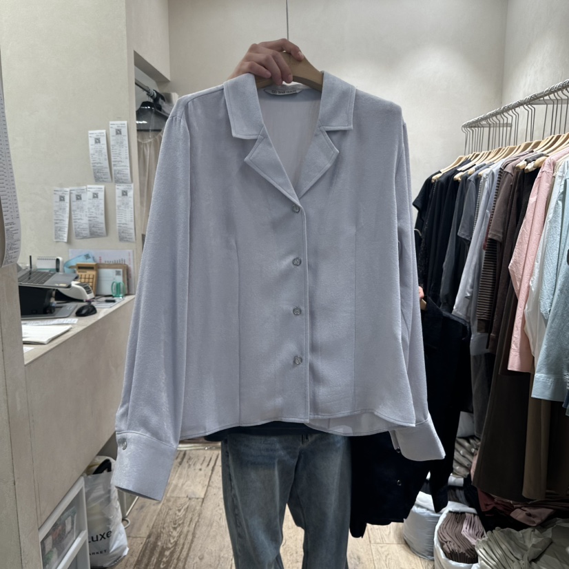 2ND GATE韓國代購㊣女士新品推薦職業真品人氣時尚襯衫蕾絲衫2ND GATE襯衫/蕾絲衫圖色2