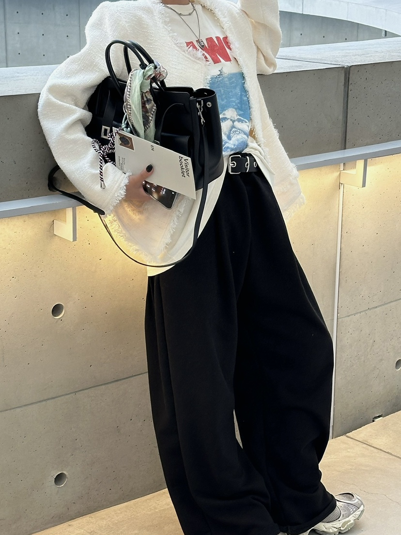 ZEROZERO東大門㊣直郵女士新品休閑25秋冬職業休閑褲不含腰帶ZEROZERO休閑褲