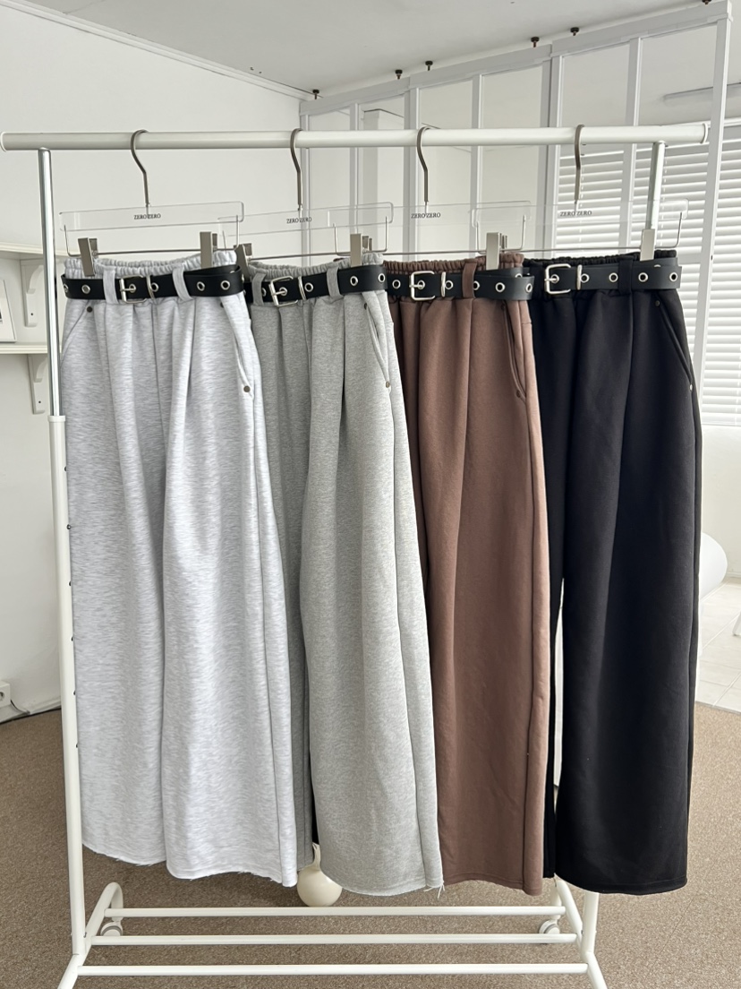 ZEROZERO東大門㊣直郵女士新品休閑25秋冬職業休閑褲不含腰帶ZEROZERO休閑褲
