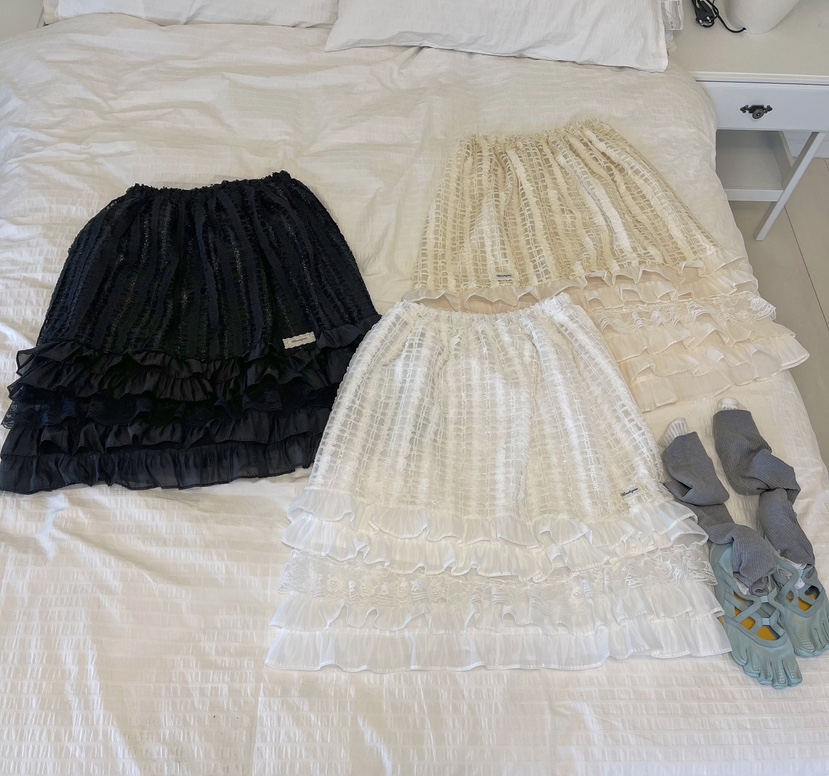 BOUTIQUE-L韓國代購㊣女裝新款人氣休閑推薦職業半身裙中短裙BOUTIQUE-L半身裙/中短裙
