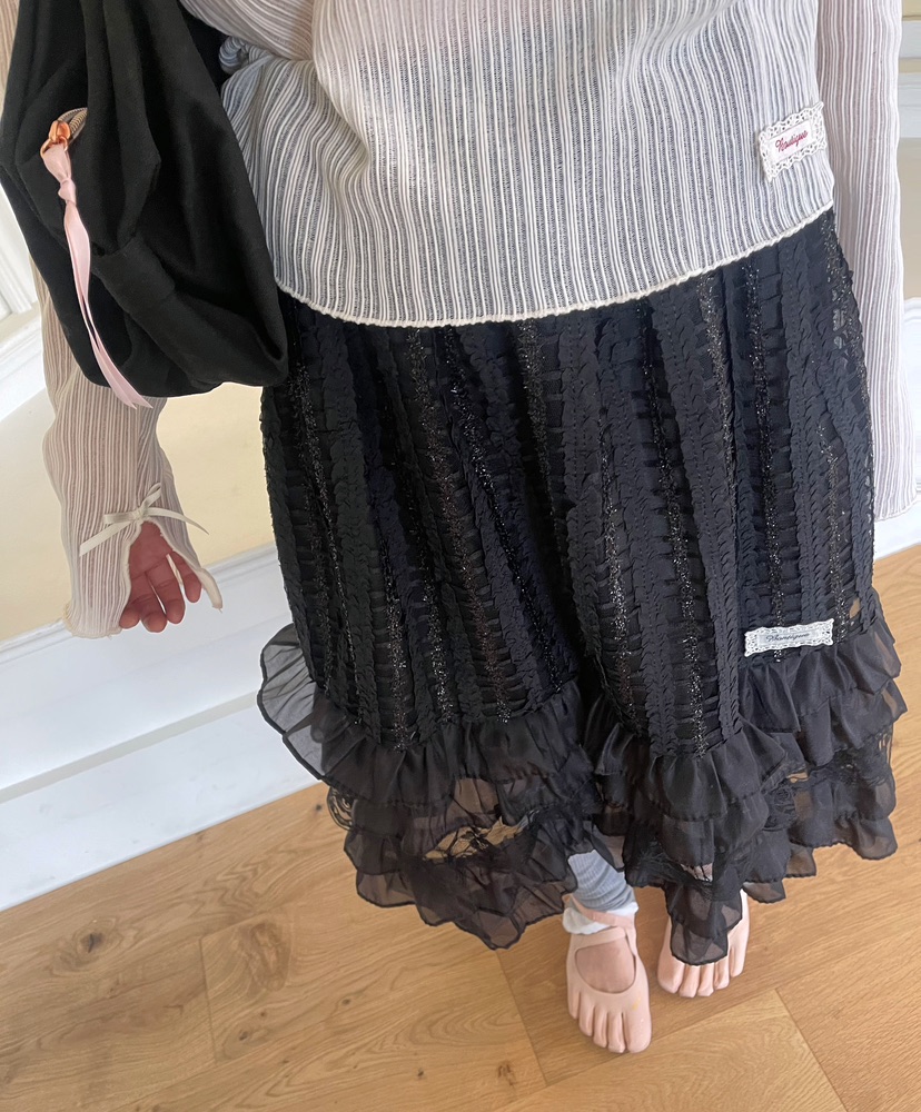 BOUTIQUE-L韓國代購㊣女裝新款人氣休閑推薦職業半身裙中短裙BOUTIQUE-L半身裙/中短裙