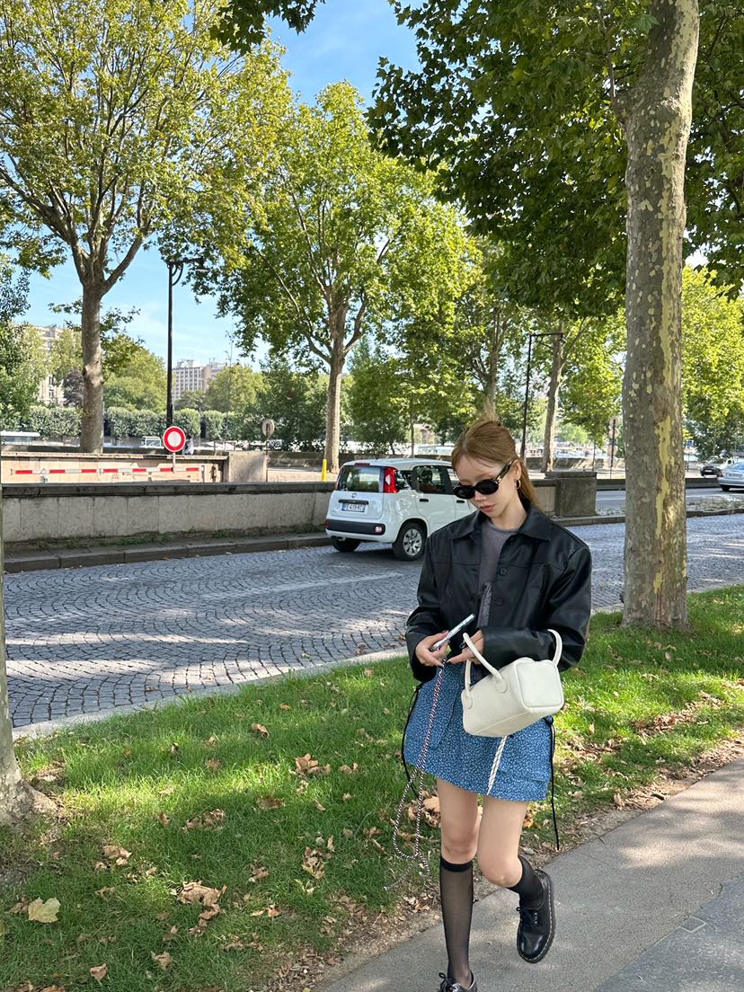 ZEROZERO東大門㊣實拍女士新款人氣時尚休閑25秋冬皮衣復古ZEROZERO皮衣