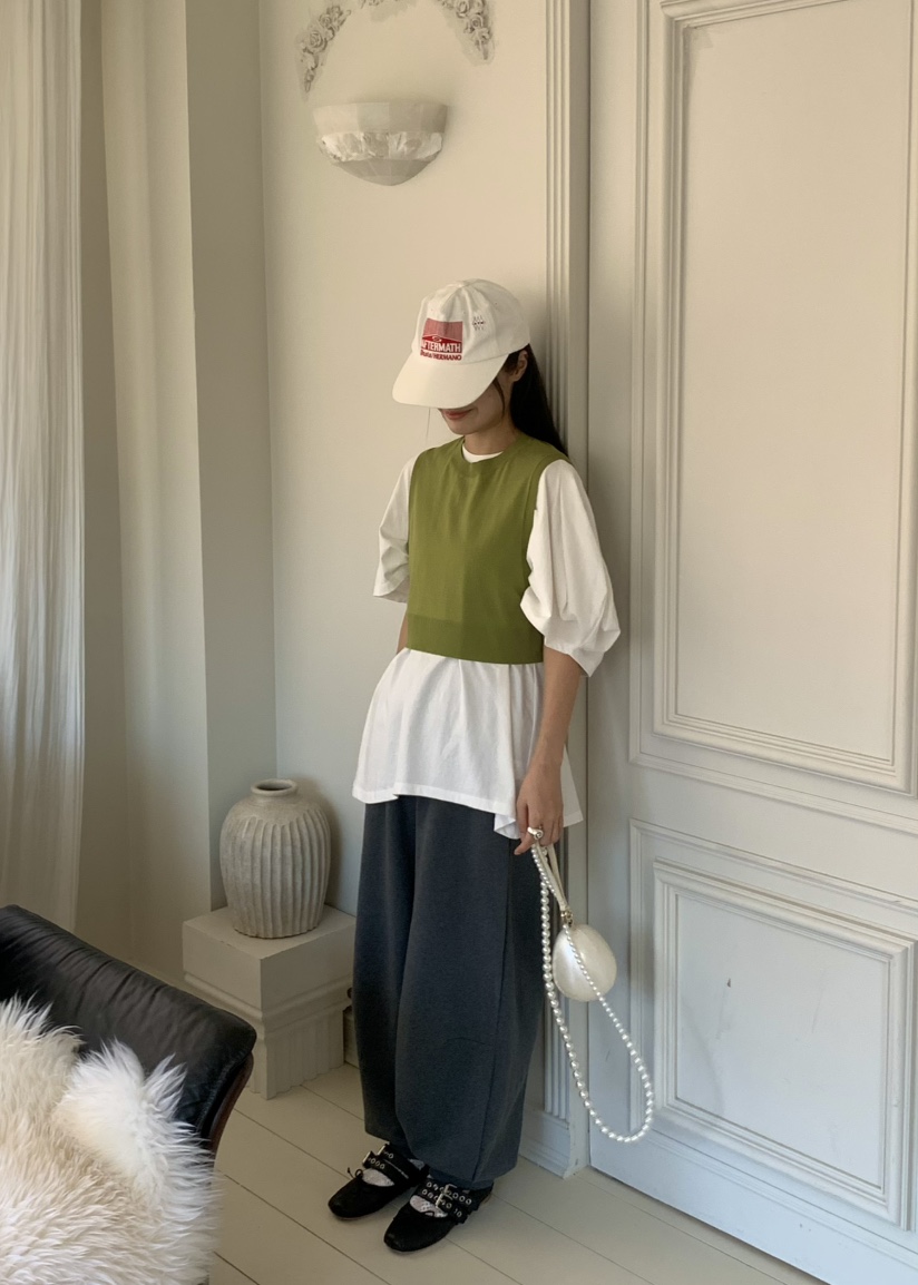 PEBBLE東大門㊣代購女士新品真品熱賣25秋冬人氣職業時尚T恤PEBBLE/LAYERT恤