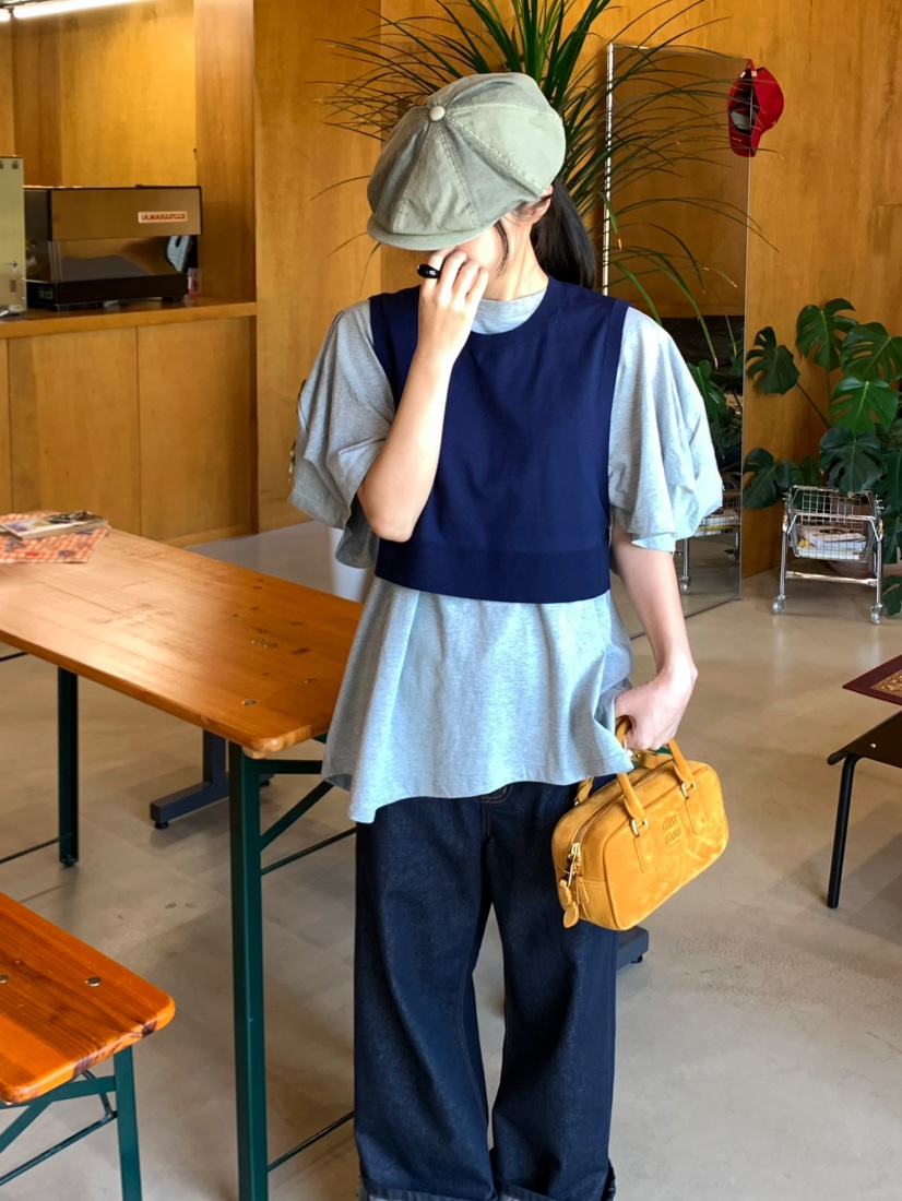 PEBBLE東大門㊣代購女士新品真品熱賣25秋冬人氣職業時尚T恤PEBBLE/LAYERT恤