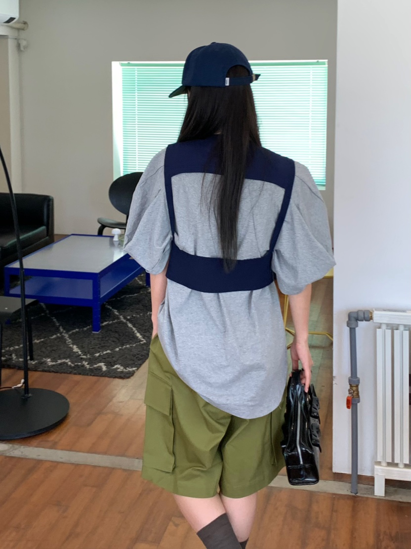 PEBBLE東大門㊣代購女士新品真品熱賣25秋冬人氣職業時尚T恤PEBBLE/LAYERT恤