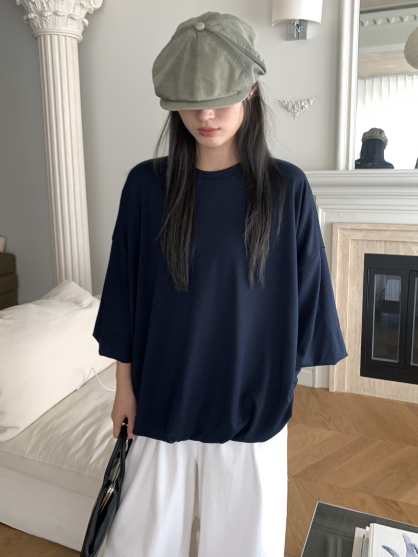 PEBBLE韓國直郵㊣女裝新款人氣休閑推薦熱賣時尚職業25秋冬衛衣PEBBLE/LAYER衛衣