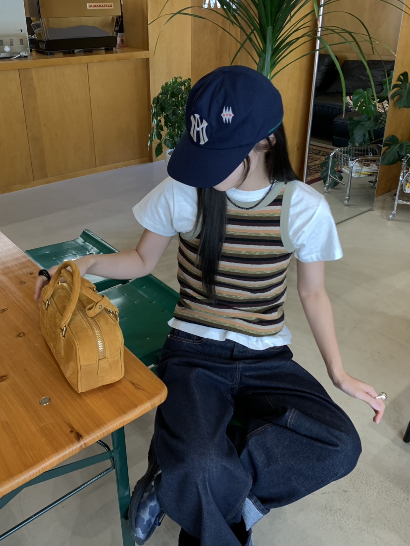 PEBBLE韓國代購㊣女裝新款時尚人氣熱賣25秋冬真品吊帶背心PEBBLE/LAYER吊帶/背心