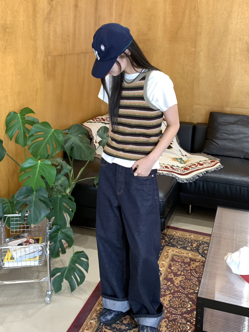 PEBBLE韓國代購㊣女裝新款時尚人氣熱賣25秋冬真品吊帶背心PEBBLE/LAYER吊帶/背心