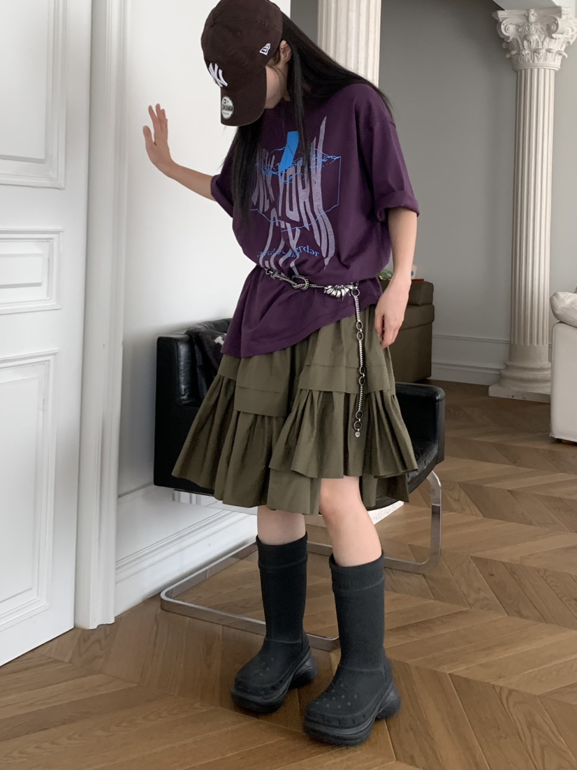 PEBBLE東大門㊣代購女士新款25秋冬真品職業推薦時尚熱賣T恤PEBBLE/LAYERT恤