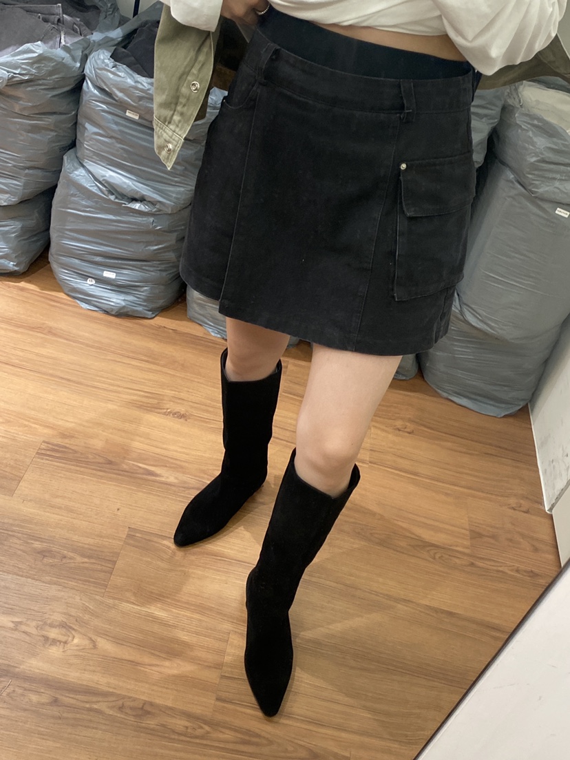 JADEMARKET東大門㊣直郵女士新品休閑推薦25秋冬人氣時尚裙褲JADE MARKET裙褲圖色2