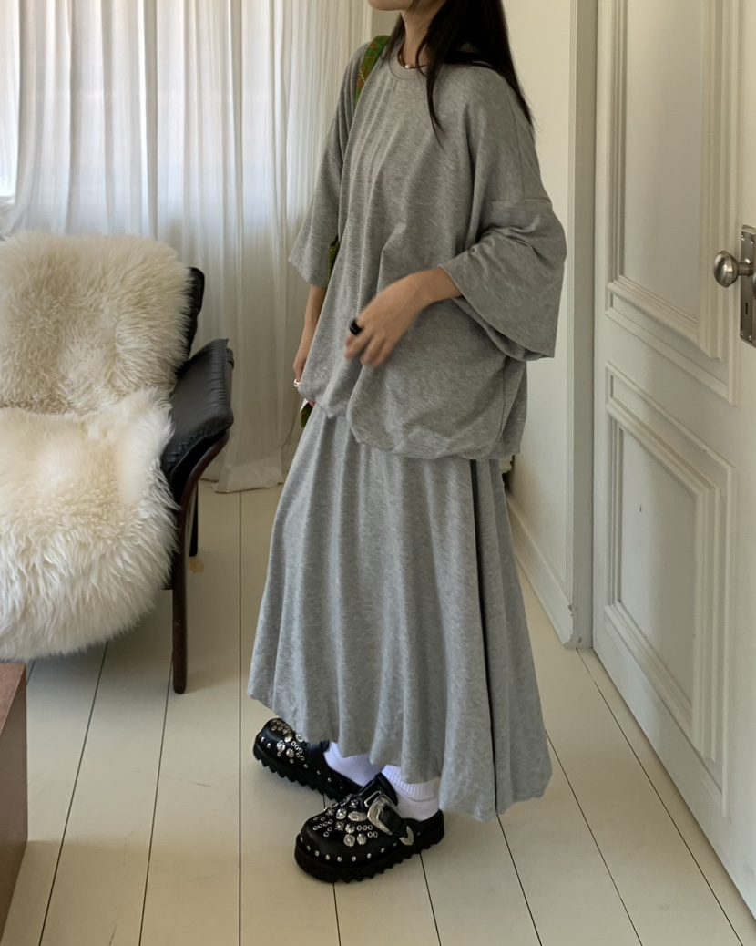 PEBBLE東大門㊣代購女士新品休閑推薦真品時尚熱賣25秋冬長裙PEBBLE/LAYER長裙