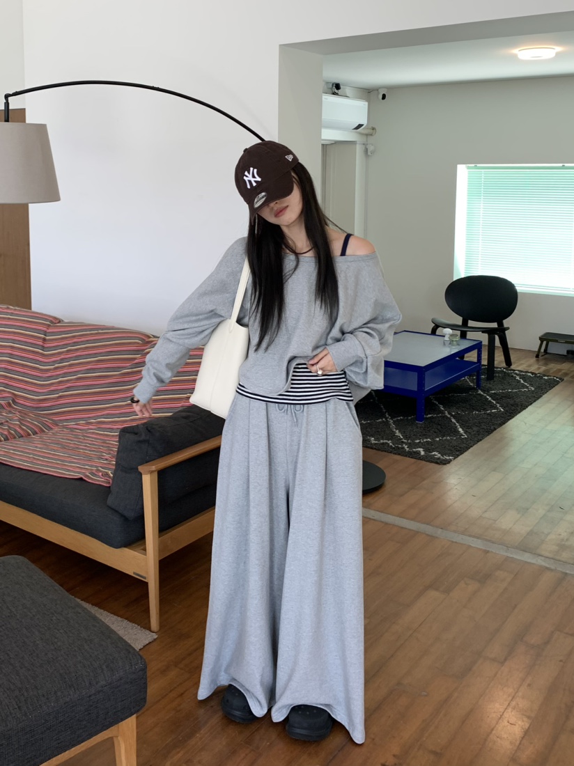 PEBBLE韓國代購㊣女士新款職業真品人氣25秋冬時尚推薦休閑褲PEBBLE/LAYER休閑褲