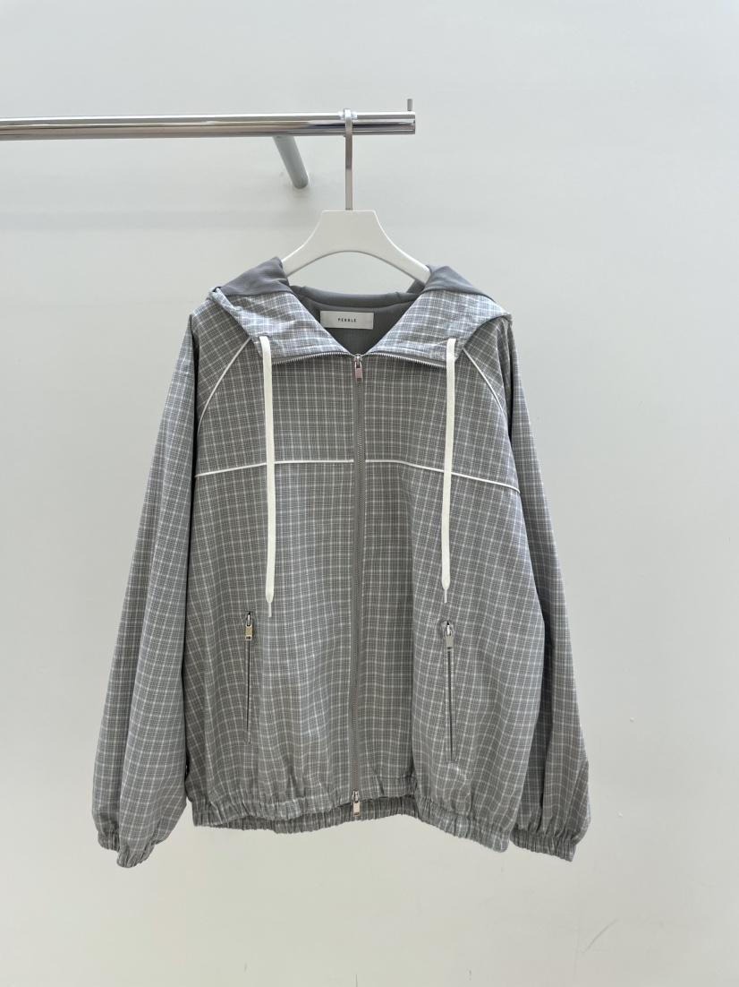 PEBBLE東大門㊣直郵女裝新品25秋冬休閑真品職業熱賣時尚夾克PEBBLE/LAYER夾克圖色2