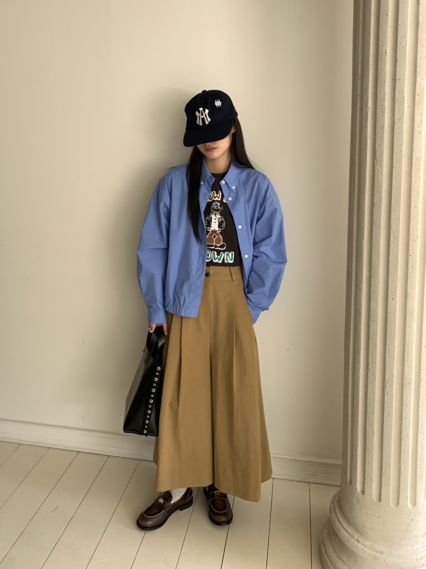 PEBBLE東大門㊣實拍女士新品時尚25秋冬推薦熱賣職業休閑褲PEBBLE/LAYER休閑褲
