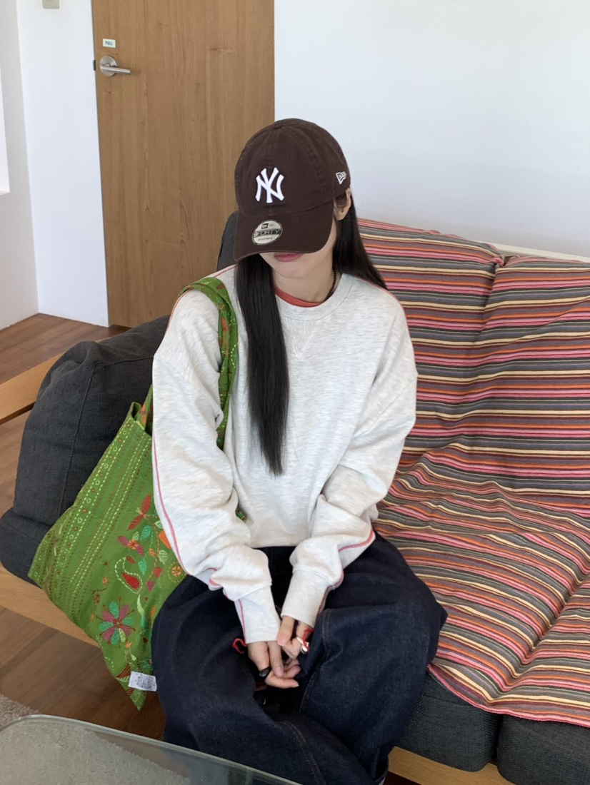 PEBBLE東大門㊣直郵女士新款25秋冬熱賣時尚推薦人氣職業衛衣PEBBLE/LAYER衛衣