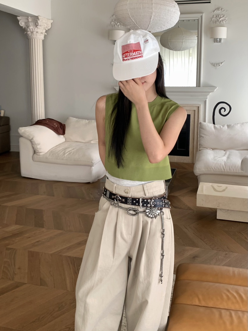 PEBBLE韓國代購㊣女士新款熱賣休閑推薦時尚職業25秋冬吊帶背心PEBBLE/LAYER吊帶/背心