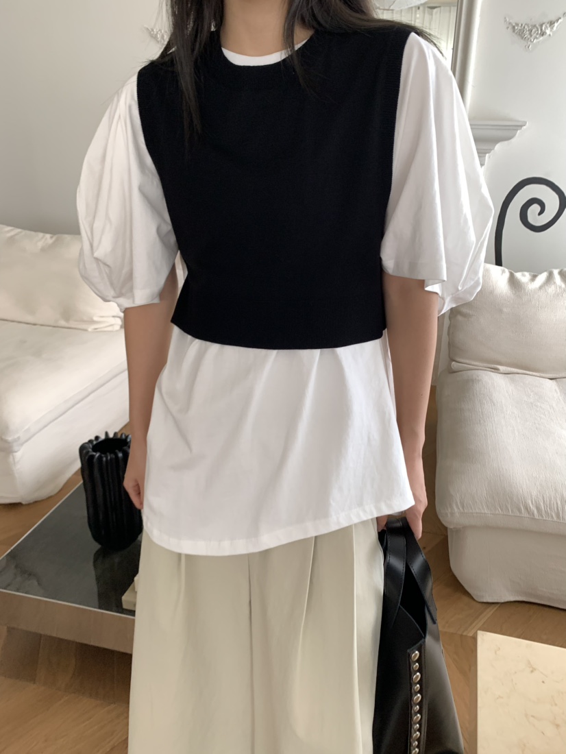 PEBBLE韓國代購㊣女士新款熱賣休閑推薦時尚職業25秋冬吊帶背心PEBBLE/LAYER吊帶/背心