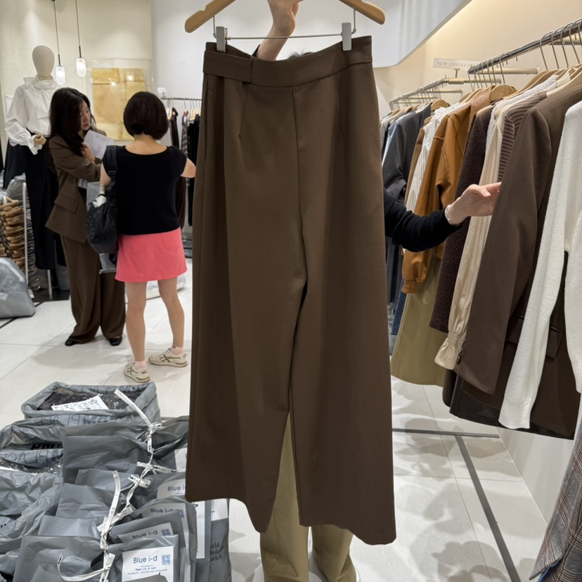 BLUEI-D東大門㊣直郵女士新款熱賣真品時尚25秋冬推薦休閑褲Blue i-d休閑褲