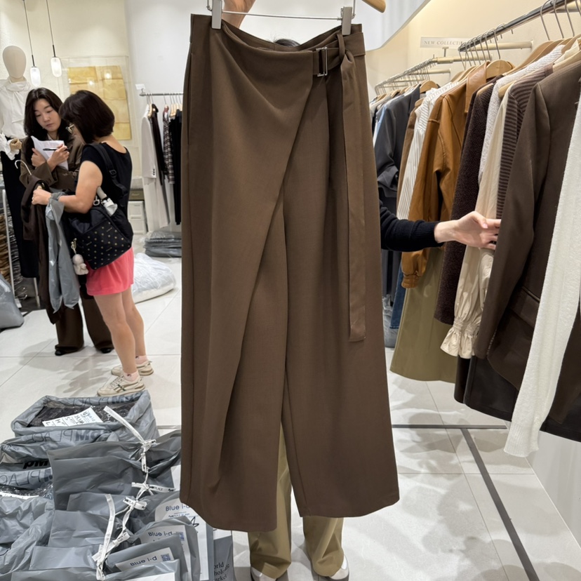BLUEI-D東大門㊣直郵女士新款熱賣真品時尚25秋冬推薦休閑褲Blue i-d休閑褲圖色1