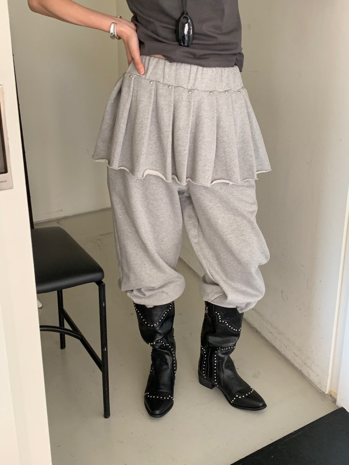 MORE THAN-P韓國直郵㊣女士新款推薦熱賣職業25秋冬休閑裙褲MORE THAN裙褲