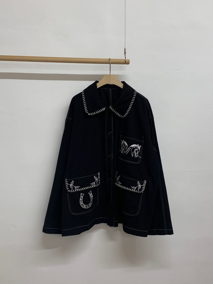 MORE THAN-P韓國直郵㊣女裝新品真品人氣熱賣休閑推薦夾克MORE THAN夾克圖色3