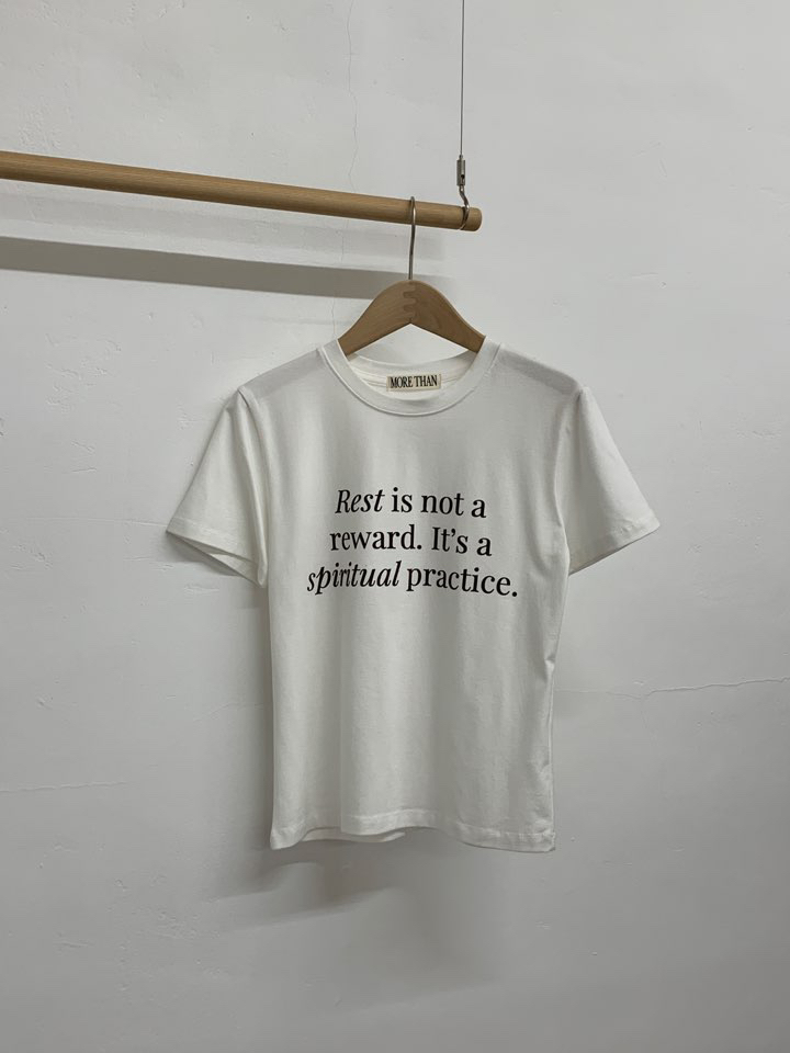 MORE THAN-P韓國直郵㊣女裝新品時尚休閑25秋冬推薦熱賣T恤MORE THANT恤圖色1