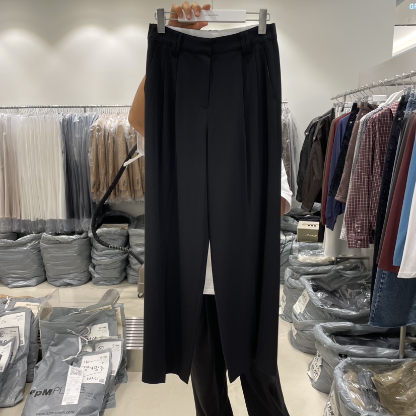 THE SECOND GROW東大門㊣實拍女裝新品職業時尚25秋冬休閑褲THE SECOND GROW休閑褲圖色4