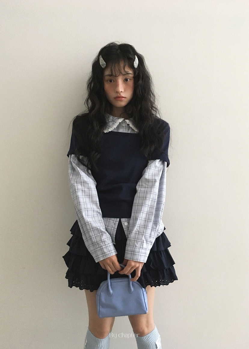 BY CHAPTER東大門㊣代購女裝新款人氣休閑25秋冬真品推薦裙褲Chapter裙褲