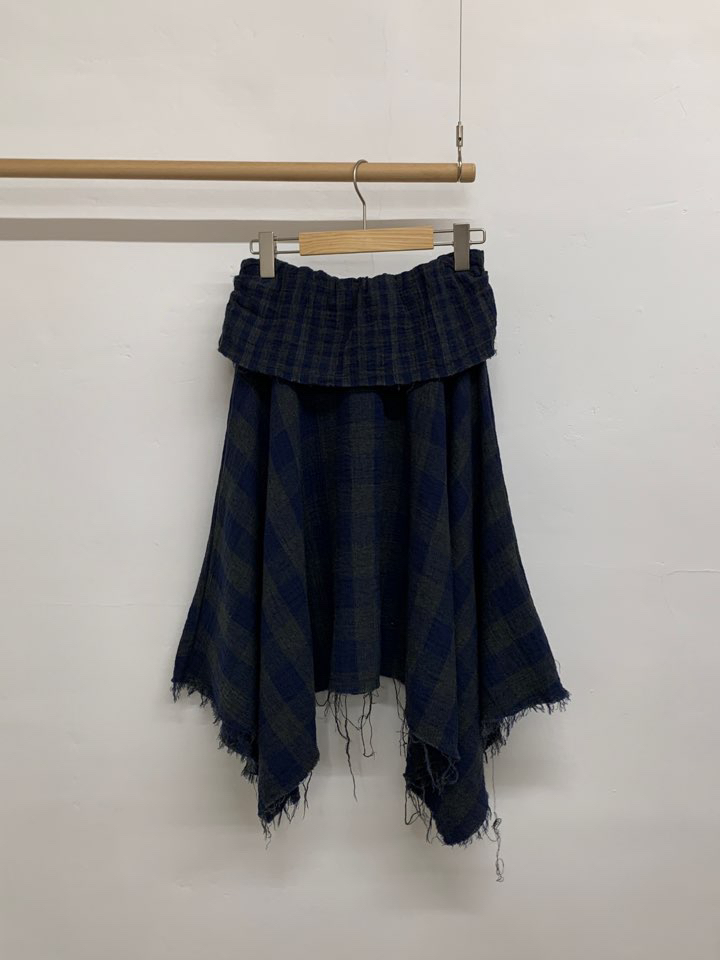 MORE THAN-P東大門㊣直郵女裝新款人氣半身裙中短裙雙排扣MORE THAN半身裙/中短裙圖色3