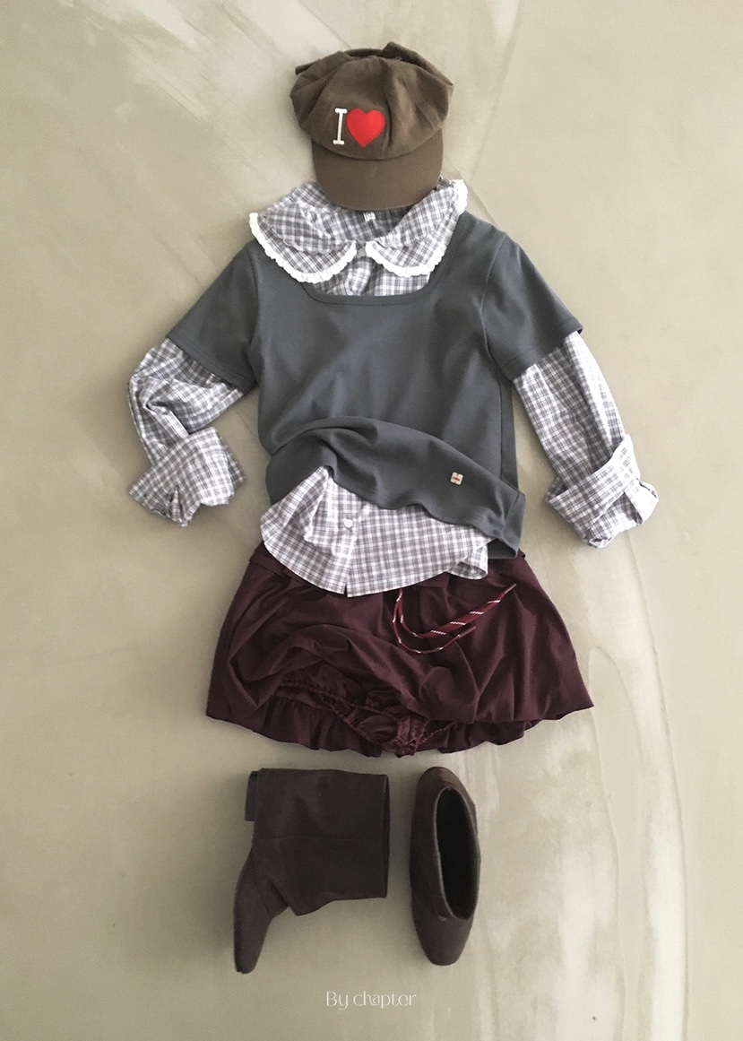 BY CHAPTER韓國直郵㊣女裝新品推薦真品時尚休閑25秋冬裙褲Chapter裙褲